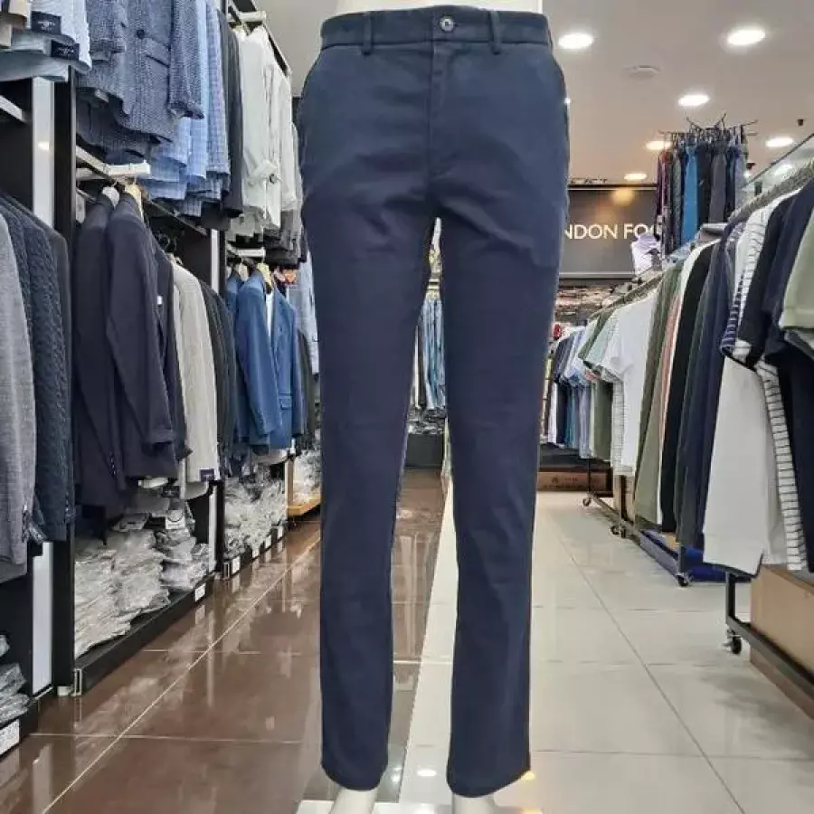 런던포그 HL01 가먼트면스판바지3z Fw가먼트면스판케주얼바지 Lofea35z S51152789