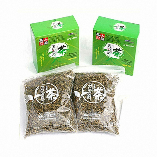 고산 감잎차 잎차형 100g (1개)_이미지