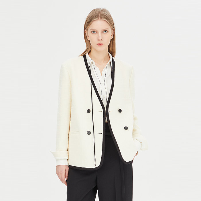 시슬리 캐모마일 트위드 자켓 SAJK04411