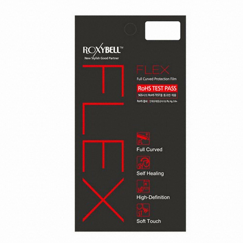 ROXYBELL 갤럭시노트10 플러스 플렉스 우레탄 풀커버 액정보호필름 (액정 5매)