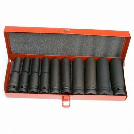 1/2인치 롱 임팩소켓 세트 CM-008 (10pcs)