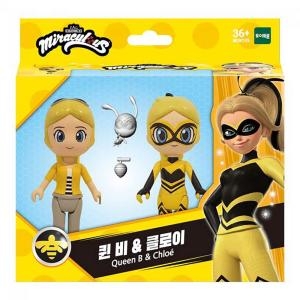 레이디버그 퀸비&클로이 피규어