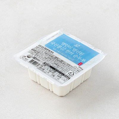 한둘 명인이 엄선된 국산콩으로 만든 한끼 순두부 150g (1개)_이미지