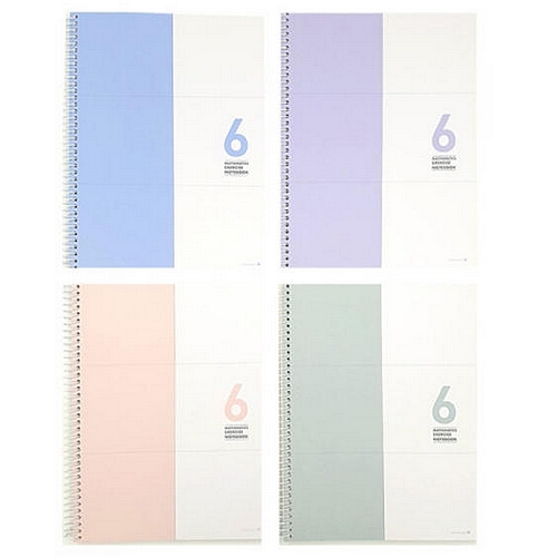 모닝글로리 3000 6분할 좌철 수학연습장
