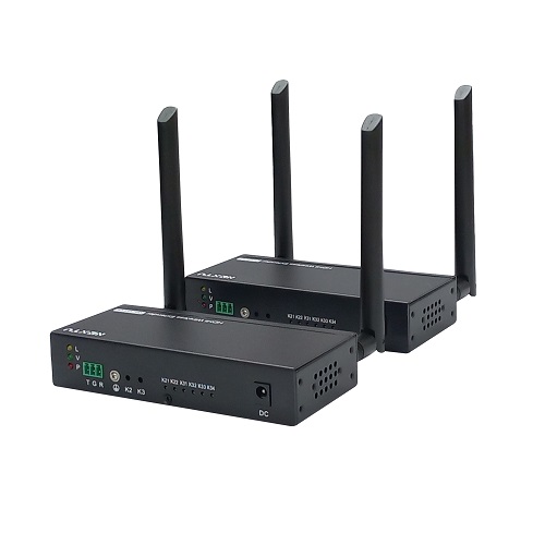 이지넷유비쿼터스 넥스트 1:4 <b>HDMI</b> 무선 거리 연장기 (NEXT-400HDW)