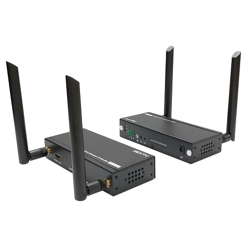 이지넷유비쿼터스 넥스트 1:4 HDMI 무선 거리 연장기 (NEXT-400HDW)_이미지