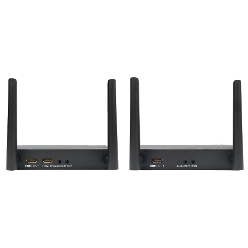 이지넷유비쿼터스 넥스트 1:4 HDMI 무선 거리 연장기 (NEXT-400HDW)_이미지