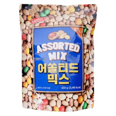 썬너츠 어쏠티드믹스 650g (22개)