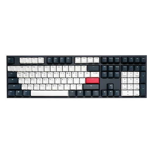 Ducky ONE 2 SEAMLESS TUXEDO PBT 이중사출 한글 (은축)