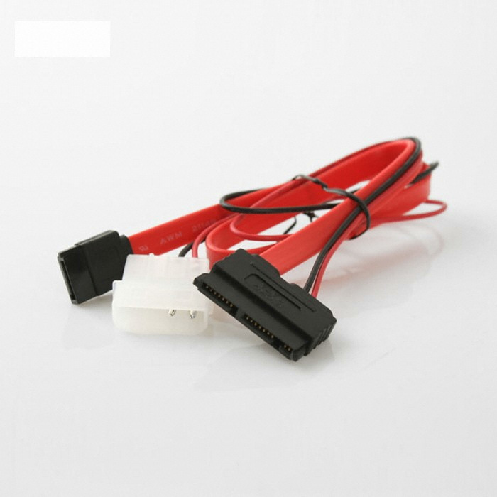 라이트컴 COMS SATA/Micro SATA 케이블 4P POWER (SP957, 1m)_이미지