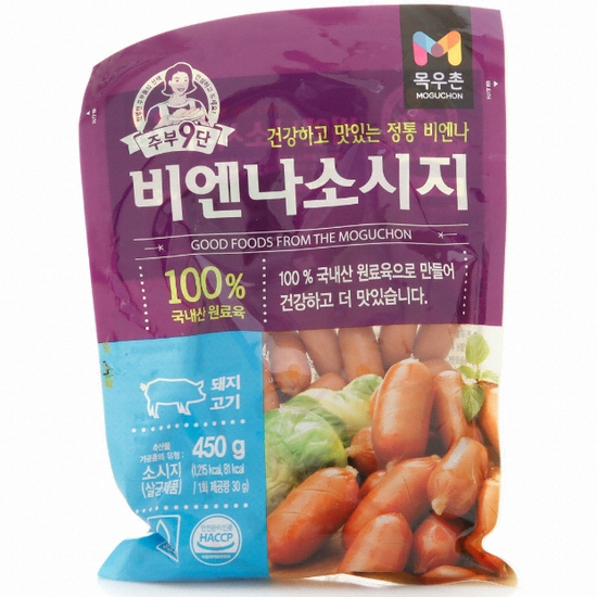 목우촌 주부9단 비엔나소시지 1kg (1개)