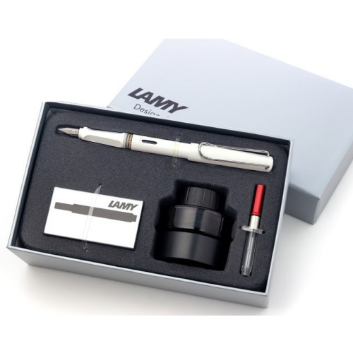 사파리 만년필 + 병잉크 기프트 세트