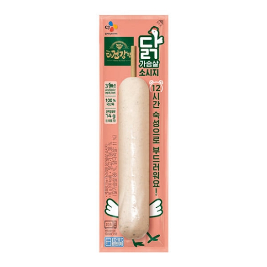 CJ제일제당 The더건강한 닭가슴살 꼬치 80g (1개)_이미지