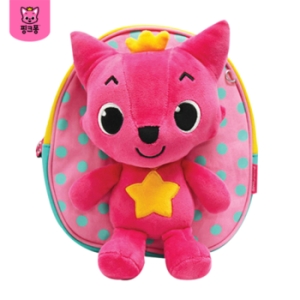 핑크퐁 인형 미아방지가방 핑크 WP-B07P 유아가방_이미지