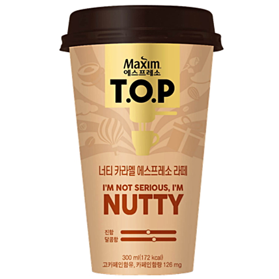 동서식품 맥심 티오피 너티카라멜 에스프레소라떼 300ml (20개)