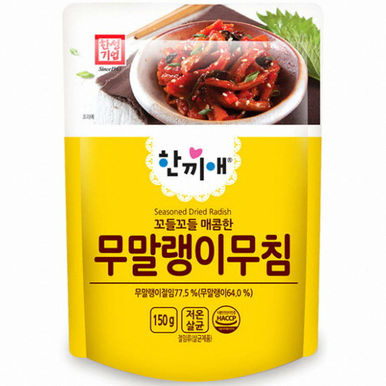 한성기업 한끼애 무말랭이무침 150g (5개)