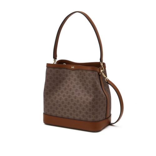  닥스 핸드백 DCBA6E883I2 토페 세인트바넷 DD패턴 가죽배색 버킷백 M DCBA6E883 가방