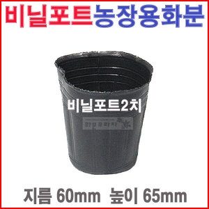 비닐포트2치 10개 /칼라/육묘농장/블루베리/모종화분_이미지