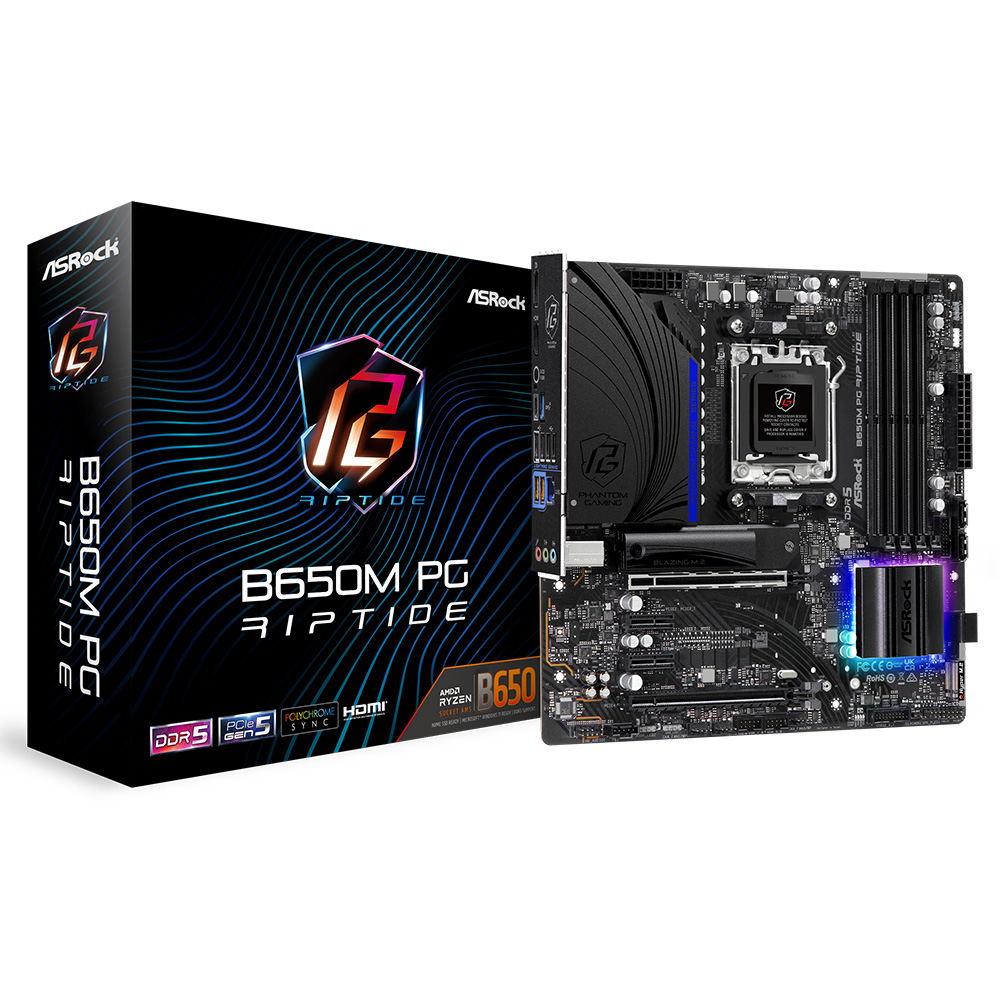 ASRock <b>B650M</b> <b>PG</b> Riptide 에즈윈