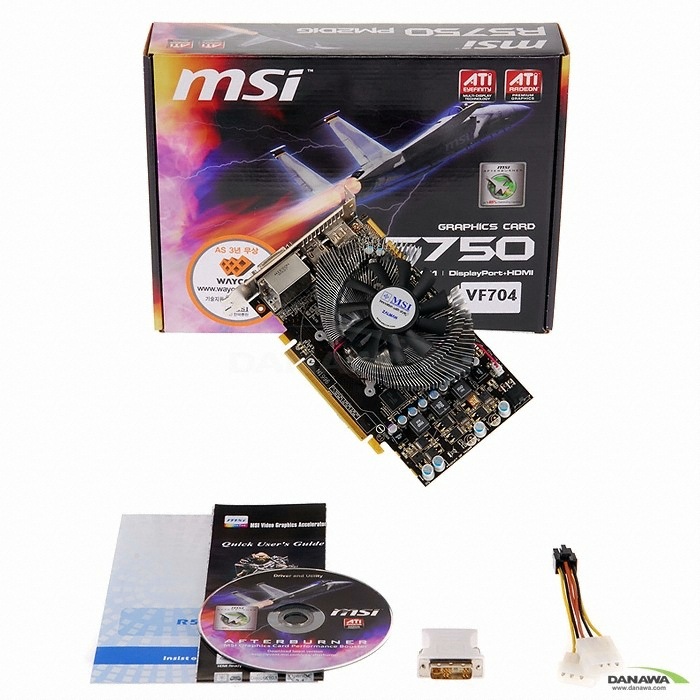 MSI 라데온 HD 5750 R5750-PM2D1G D5 1GB VF704_이미지