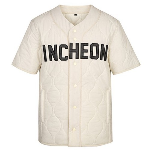 SSG 랜더스 퀼팅 유니폼 화이트_이미지