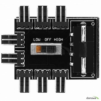 COOLERTEC FAN HUB-2 (8Channel)-Power Type
