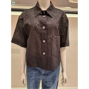 벨리시앙 여성 반팔 카라넥 버튼자켓 JK5313_이미지