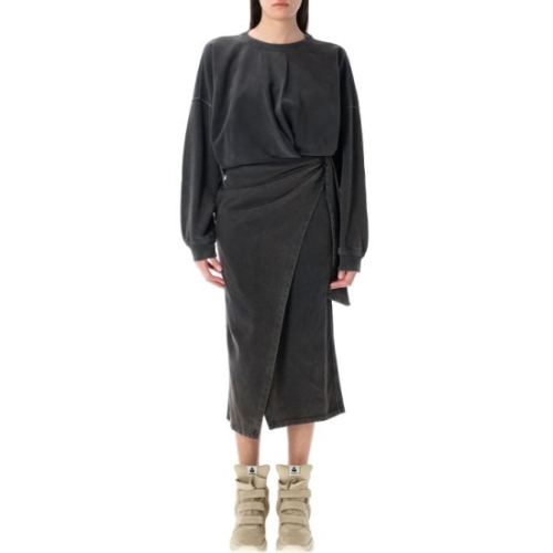 이자벨마랑 에뚜왈 롱 원피스 RO0721FA B1M05E 02FK Black_이미지