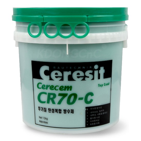 마페이 무기질 탄성복합 방수재 탑코팅 CR70-C [12kg]