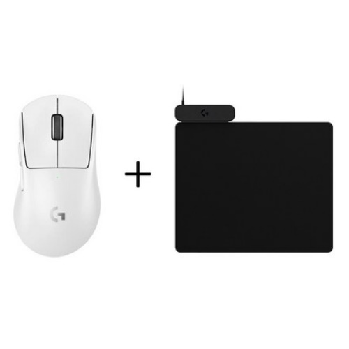 로지텍 G PRO X SUPERLIGHT 2 DEX + POWERPLAY 2 (화이트)_이미지
