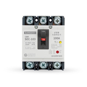상도 누전차단기 산업용 5ka 3상 SEC-103 60A 75A 100A