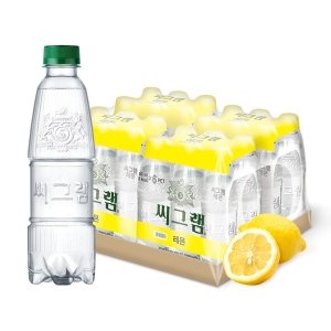 코카콜라음료 씨그램 라벨프리 레몬 350ml (24개)