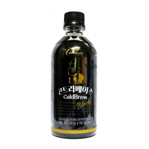 롯데칠성음료 칸타타 콘트라베이스 콜드브루 블랙 500ml (6개)