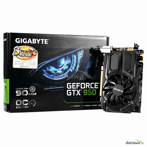 GIGABYTE 지포스 GTX950 UD2 OC D5 2GB 미니미_이미지