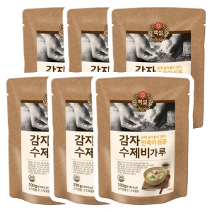 CJ제일제당 백설 감자 수제비 가루 500g이미지입니다. 누르면 해당 게시물로 새창이동합니다.