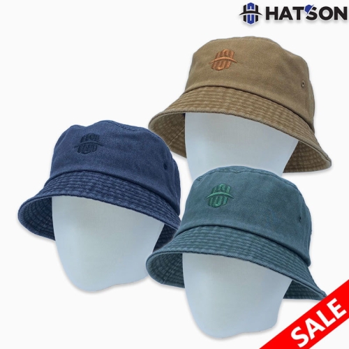 H2-3302 브랜드 남자 여자 코디 블랙 벙거지 버킷햇 챙 햇 워싱 패션 모자 AA