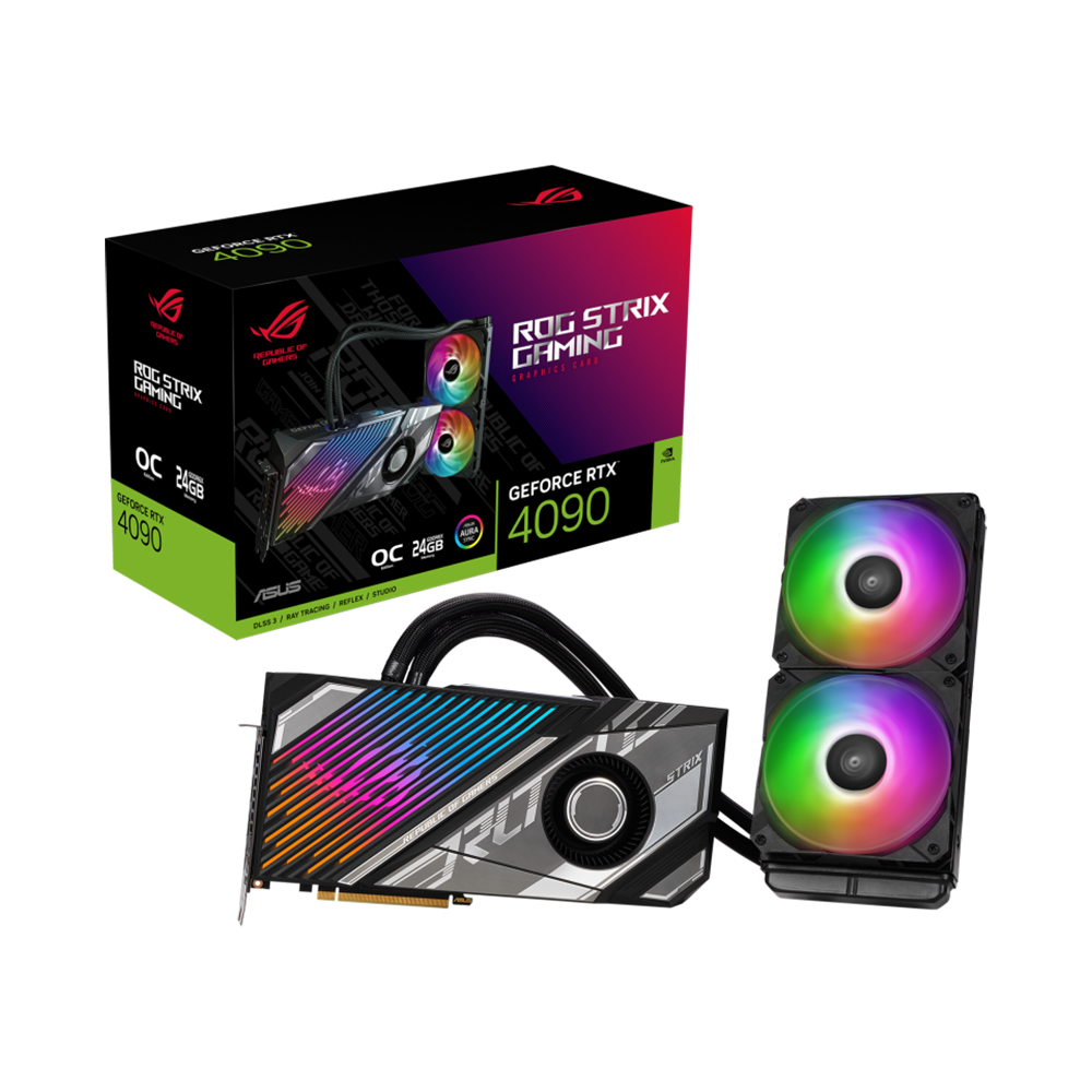 ASUS ROG STRIX LC 지포스 RTX 4090 O24G GAMING OC D6X 24GB 인텍앤컴퍼니