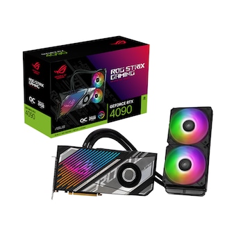 ASUS ROG STRIX LC 지포스 <b>RTX</b> <b>4090</b> O24G GAMING OC D6X 24GB 인텍앤컴퍼니