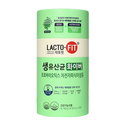 종근당건강 락토핏 생유산균 화이버 30포 (3개)