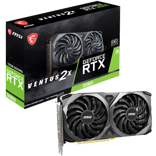 MSI 지포스 RTX 3060 벤투스 2X OC D6 12GB_이미지