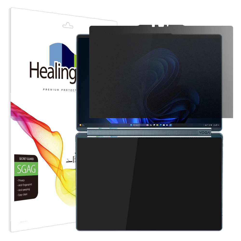 레노버 요가 Book 9i 14 Gen10 프라이버시 저반사 사생활 보호필름
