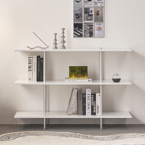 블리스데코 노마 3단 선반형 모듈 코너 수납장 1200