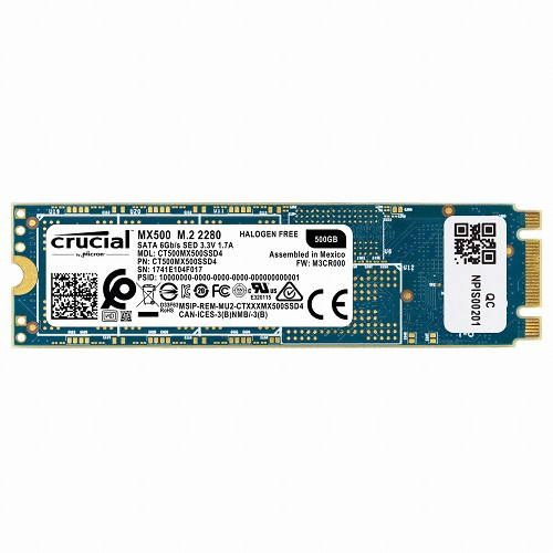 마이크론 Crucial MX500 M.2 SATA 중고 (500GB)_이미지
