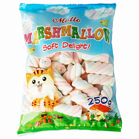 sucerefood 멜로 머쉬멜로우 트위스트 250g (1개)