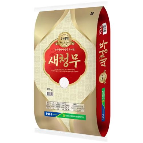 순천농협 2025 햅쌀 우리쌀 새청무 10kg (1개)