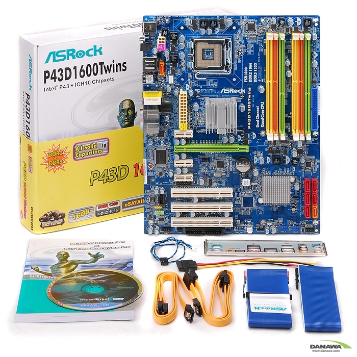 ASRock P43D 1600 Twins ��ص���