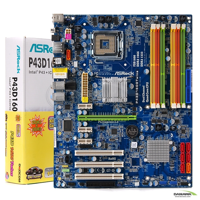 ASRock P43D 1600 Twins 디앤디컴