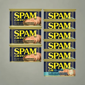 CJ제일제당 스팸 클래식 200g 3개 + 스팸 25% 라이트 200g 6개