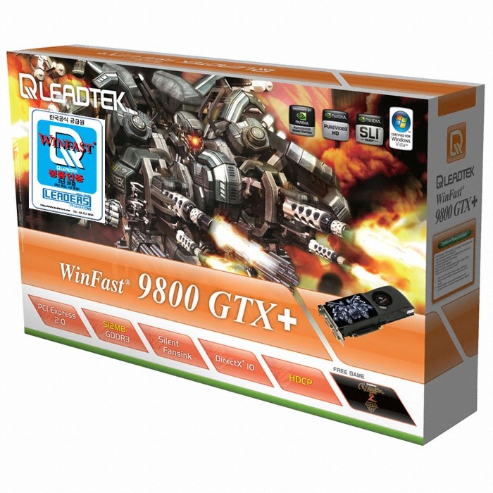 ������ WinFast ������ 9800GTX+ 512MB ������CNS