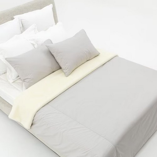 크리스피바바 숏세인트 그레이 양털이불